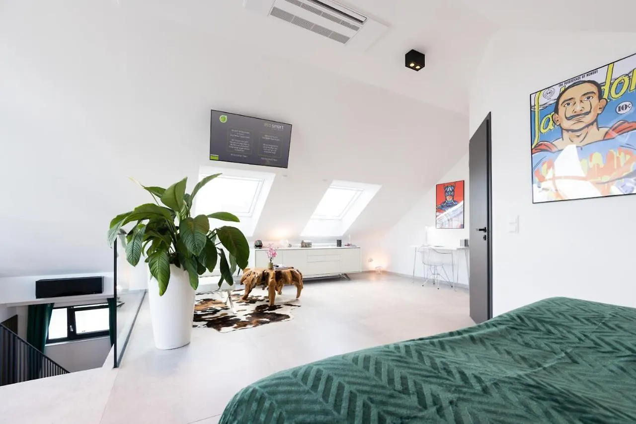 The Penthouse At Eco Smart Apartments Nuremberg