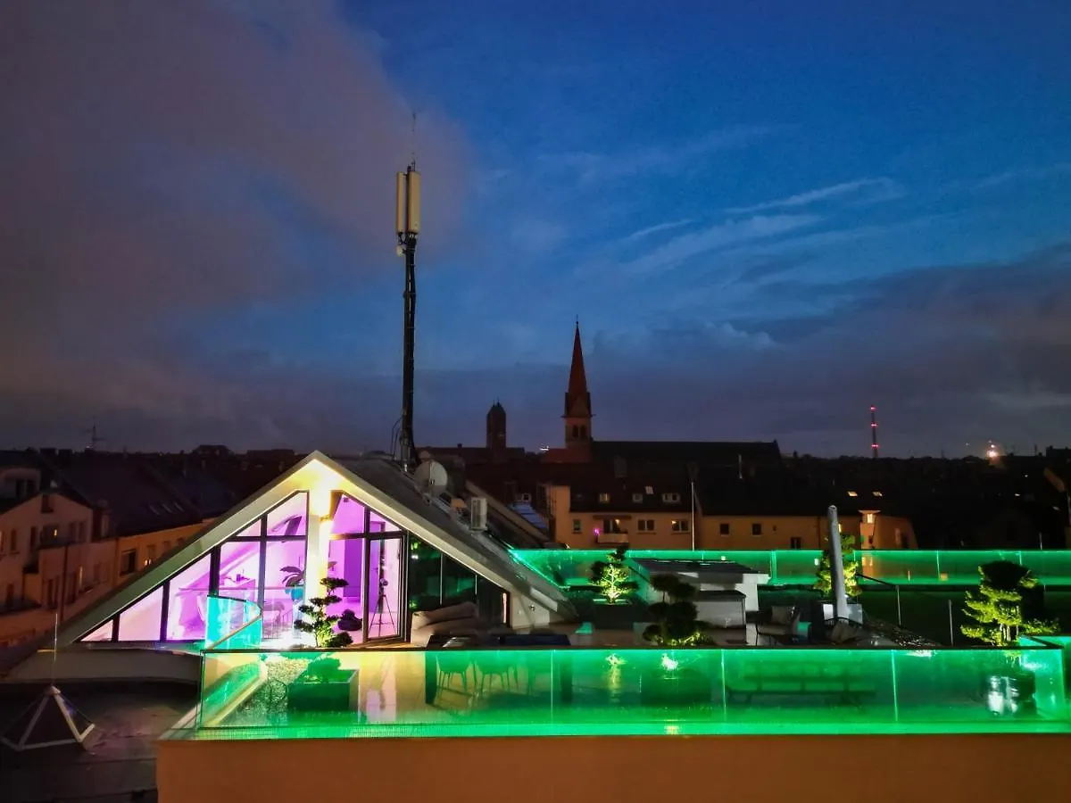 **** Aparthotel The Penthouse At Eco Smart Apartments Nuremberg Germany