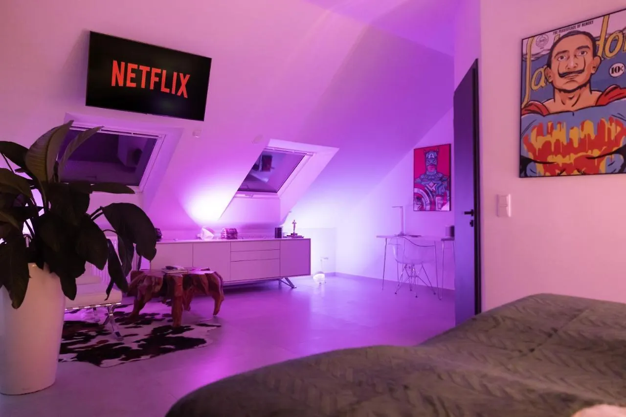 The Penthouse At Eco Smart Apartments Nuremberg Aparthotel